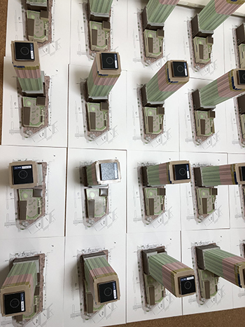 マンション　ペーパークラフト